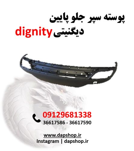 پوسته سپر جلو پایین دیگنیتی پرایم